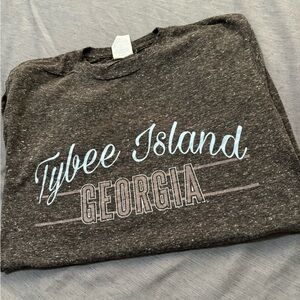 Tybee Island Georgia Gray T-Shirt